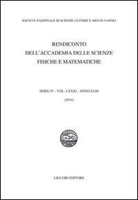 Rendiconto dell'Accademia delle scienze fisiche e matematiche. Serie IV