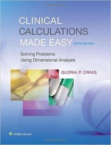 Clinical calculation made easy