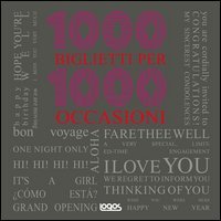 Mille inviti per 1000 occasioni