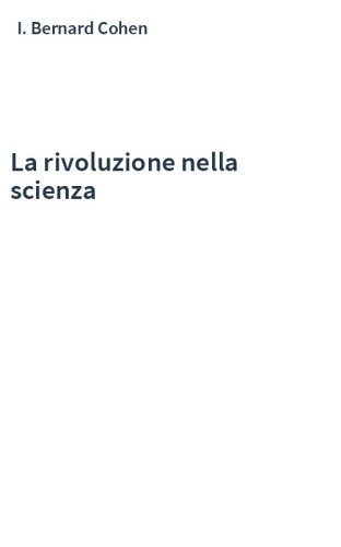 La rivoluzione nella scienza