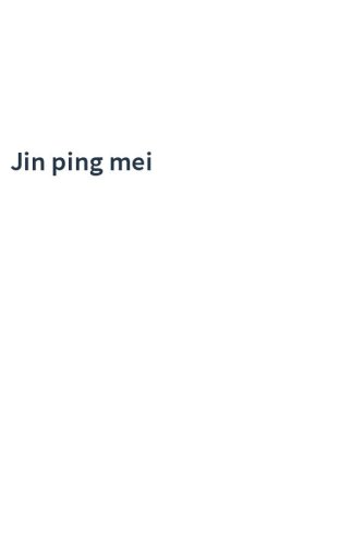 Jin ping mei