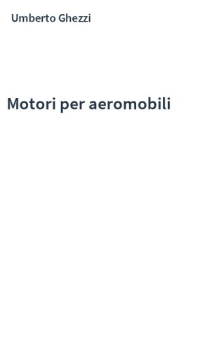 Motori per aeromobili