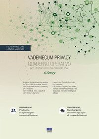Vademecum Privacy. Quaderno operativo per il trattamento dei dati nella PA