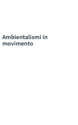 Ambientalismi in movimento