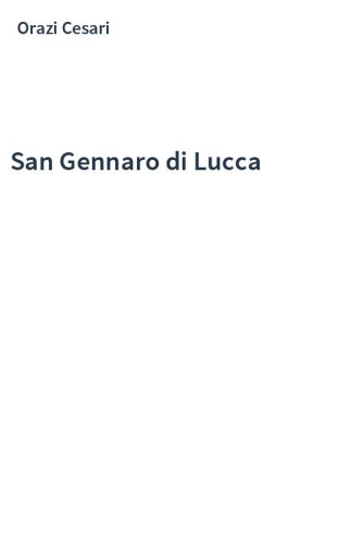 San Gennaro di Lucca