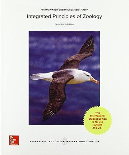Integrated principles of zoology