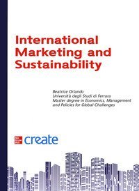 International marketing and sustainability