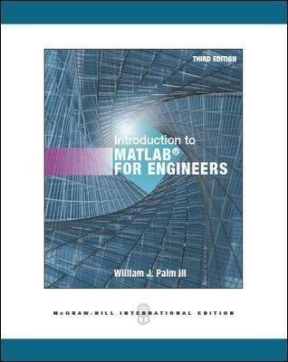 Introduction to matlab for engineers