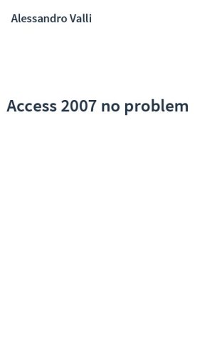 Access 2007 no problem