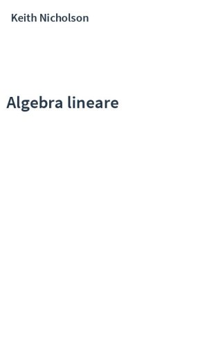 Algebra lineare