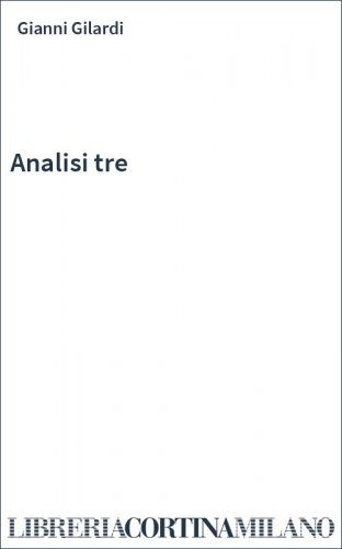 Analisi tre