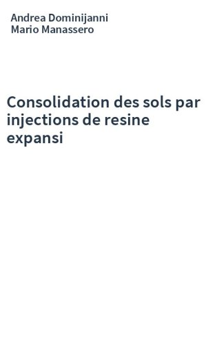 Consolidation des sols par injections de resine expansi