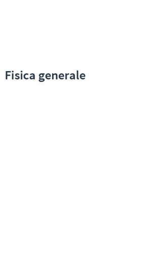 Fisica generale