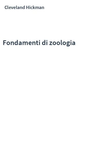 Fondamenti di zoologia