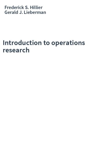 Introduction to operations research