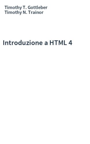 Introduzione a HTML 4