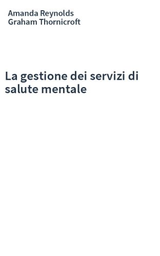 La gestione dei servizi di salute mentale