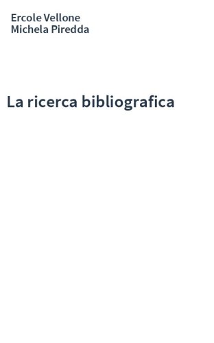 La ricerca bibliografica