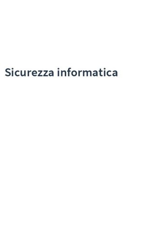 Sicurezza informatica