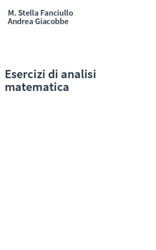 Esercizi di analisi matematica