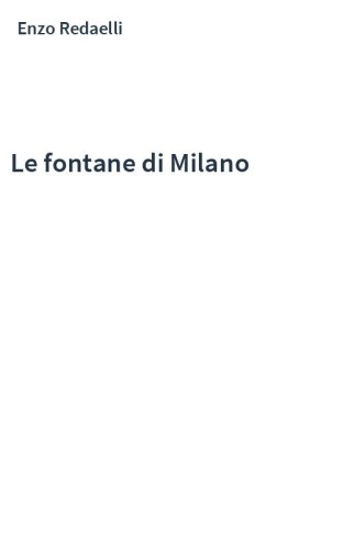 Le fontane di Milano