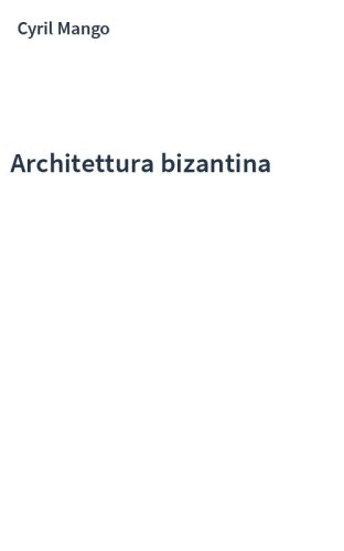 Architettura bizantina