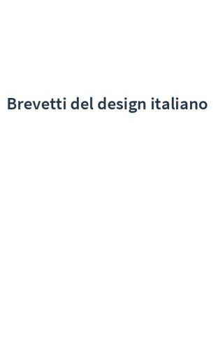 Brevetti del design italiano