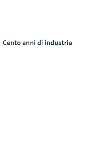 Cento anni di industria