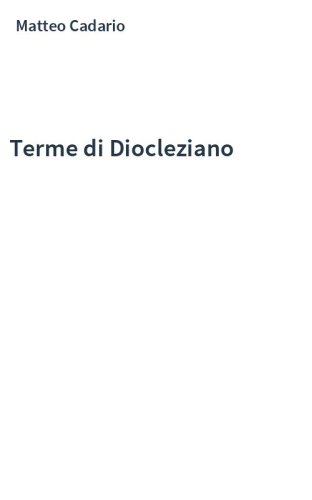 Terme di Diocleziano