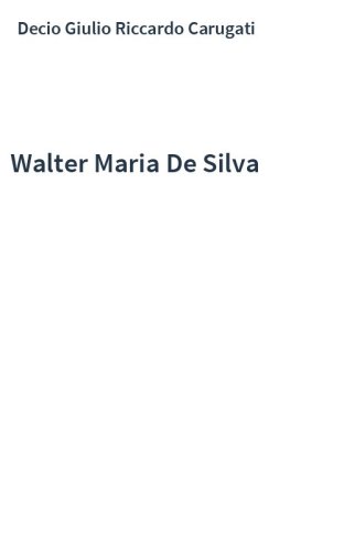 Walter Maria De Silva