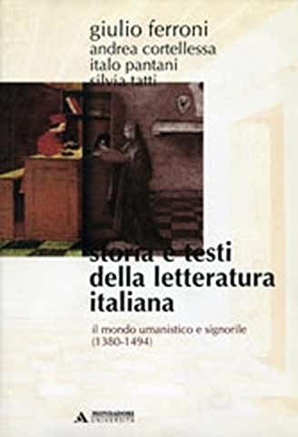 Storia e testi della letteratura italiana