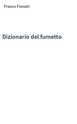Dizionario del fumetto