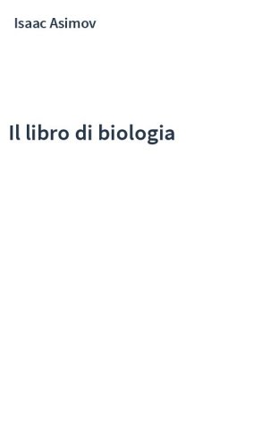 Il libro di biologia