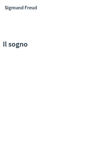 Il sogno