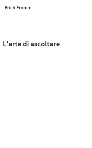 L'arte di ascoltare