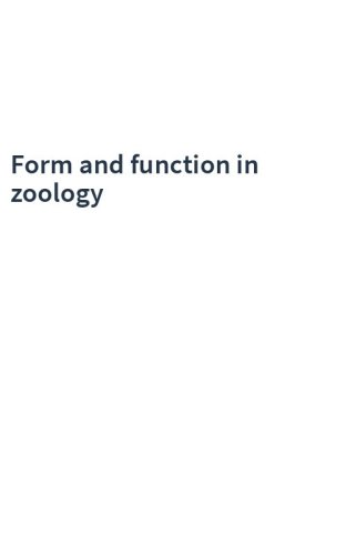 Form and function in zoology