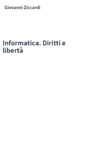 Informatica. Diritti e libertà
