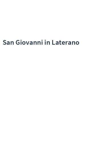 San Giovanni in Laterano