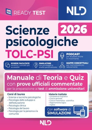 Scienze psicologiche TOLC-PSI. Manuale di teoria e quiz per la preparazione ai test di ammissione universitari
