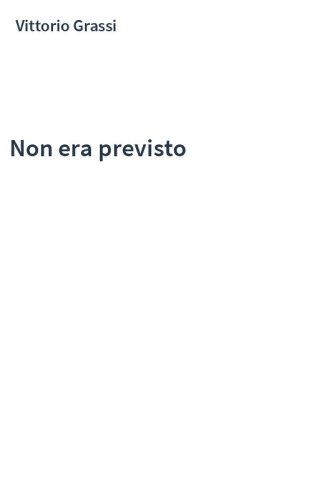 Non era previsto