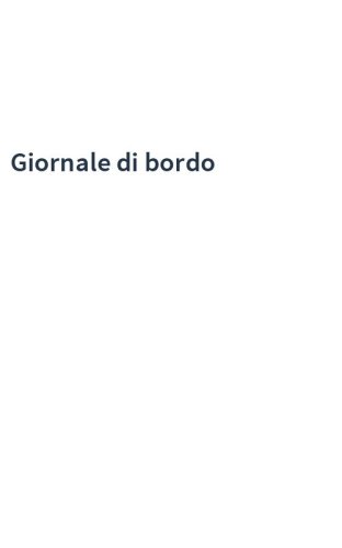 Giornale di bordo