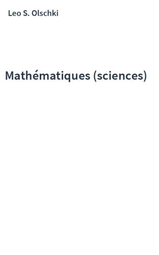 Mathématiques (sciences)