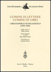 Uomini di lettere, uomini di libri. I Britannico di Palazzolo (1469-1650)