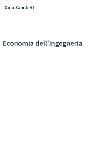 Economia dell'ingegneria
