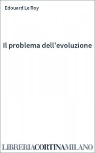 Il problema dell'evoluzione