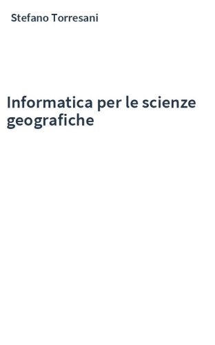 Informatica per le scienze geografiche
