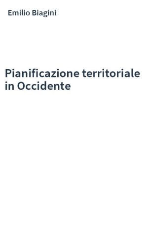 Pianificazione territoriale in Occidente