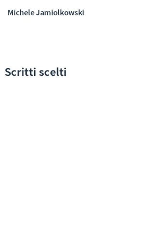 Scritti scelti