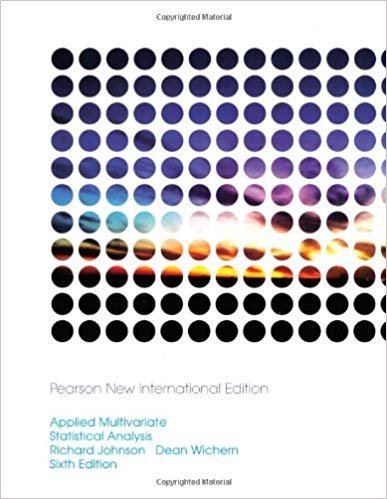 Applied multivariate statistical analysis