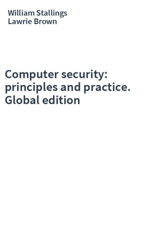 Computer security: principles and practice. Global edition